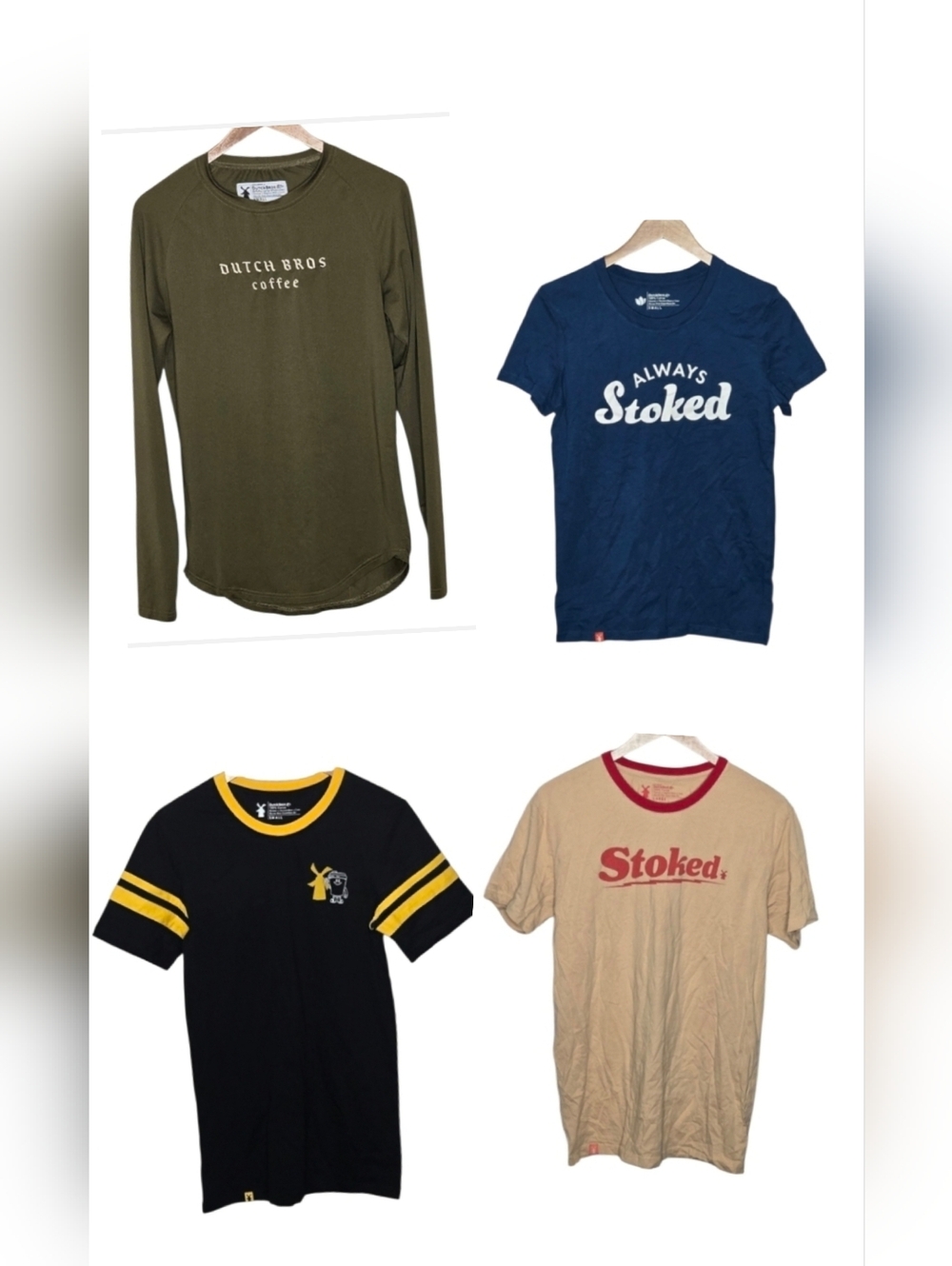 Dutch Bros 4 Shirts Bundle
